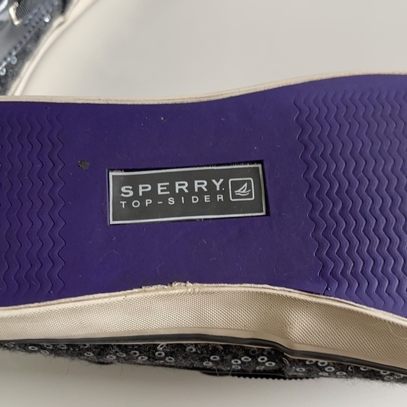 Sperry gray wool with sequins size 8 1/2 ribbon - Picture 15 of 16